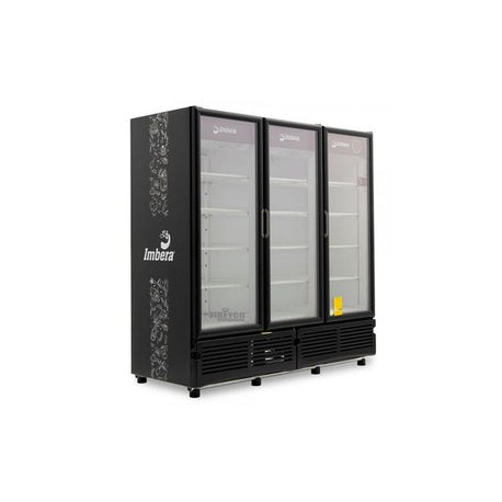 Refrigerador Imbera CCV-1350 Cervecero Tres Puertas De Cristal