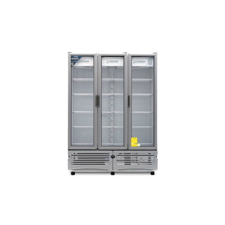 Refrigerador Imbera G342 Tres Puertas De Cristal