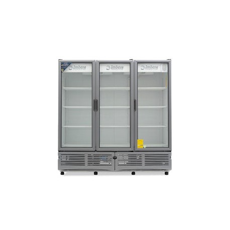 Refrigerador Imbera G372 Tres Puertas De Cristal