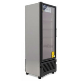 Refrigerador Imbera VR-12 Acero Inoxidable Puerta De Cristal