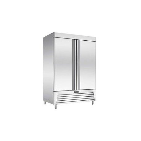 Refrigerador Migsa UR-54C-2 En Acero Inoxidale Doble Puerta Solida