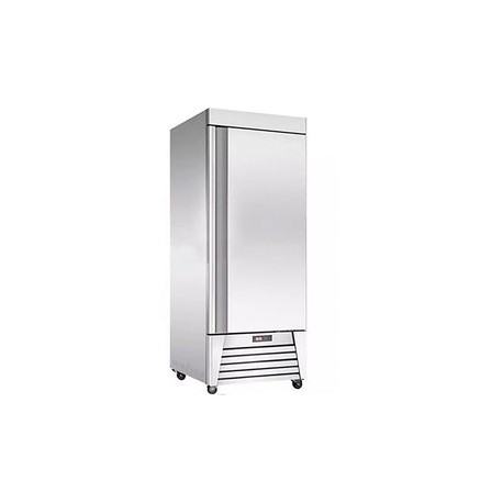 Refrigerador Migsa UR-27C-1 En Acero Inoxidale Puerta Solida
