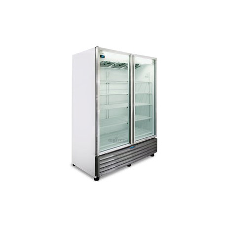 Refrigerador Nieto RB-800 Doble Puerta De Cristal By Metalfrio