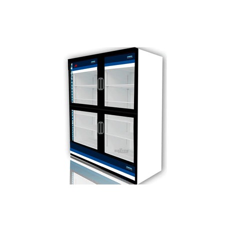 Refrigerador Ojeda RV4P-42 - 4 Puertas De Cristal