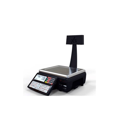 Báscula Etiquetadora Cobacorp XS-200 Electrónica Con Torreta Avery-Berkel De 15 Kg