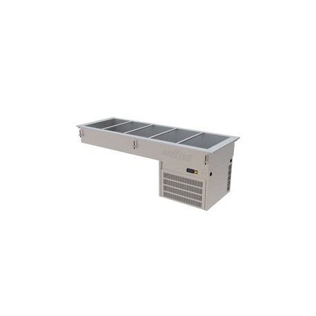 Tina / Cuba Refrigerada 5 GN Asber DRFB-511-CU - Grupo Incorporado