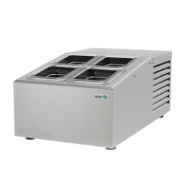 Topping Refrigerado Asber ATC-2+2 Sobre  Mostrador 4 Insertos