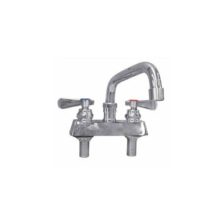 Llave Mezcladora Migsa BXF-F6 Cuello De Ganzo De 12" De Longitud Para Cubierta / Piso