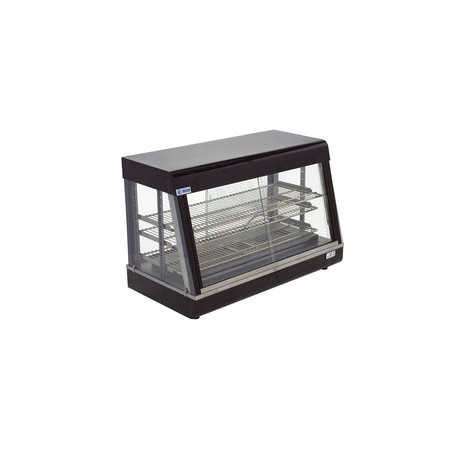 Vitrina Caliente Migsa BN-600R De Cristal Recto Sobre Mostrador