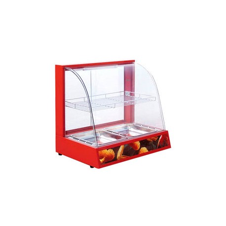 Vitrina Caliente Migsa BN-660R Sobre Mostrador