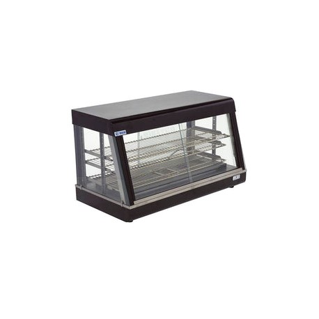 Vitrina Caliente Migsa BN-900R De Cristal Recto Sobre Mostrador