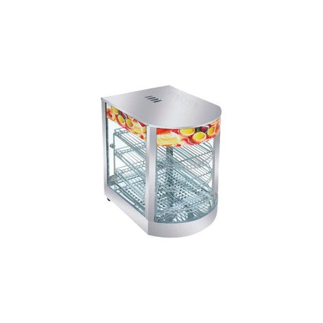 Vitrina Caliente Migsa HW-1P Cristal Curvo