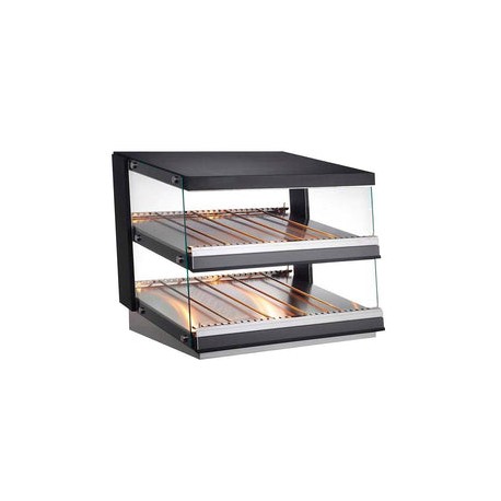 Vitrina Caliente Migsa RTR-85D Sobre Mostrador Cristal Recto