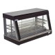 Vitrina Caliente Migsa BN-900R De Cristal Recto Sobre Mostrador