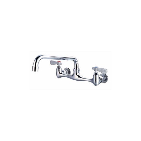 Llave Mezcladora Migsa BXF-K12 Cuello De Ganzo De 12" De Longitud Para Pared / Respaldo