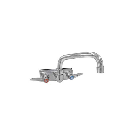 Llave Mezcladora Migsa BXF-SM6 Cuello De Ganzo De 6" De Longitud Para Pared / Respaldo