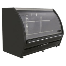 Vitrina Imbera PHS-13 Cremera Blanca o Negra De Cristal Curvo