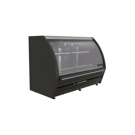 Vitrina Imbera PHS-13 Cremera Blanca o Negra De Cristal Curvo