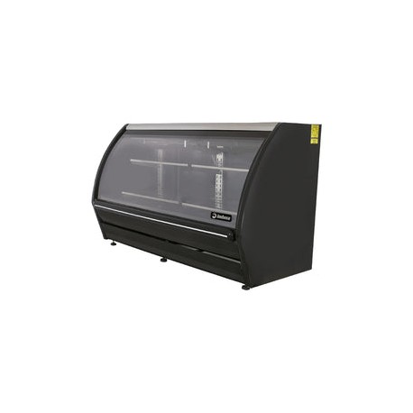 Vitrina Imbera PHS-17 Cremera Blanca o Negra De Cristal Curvo