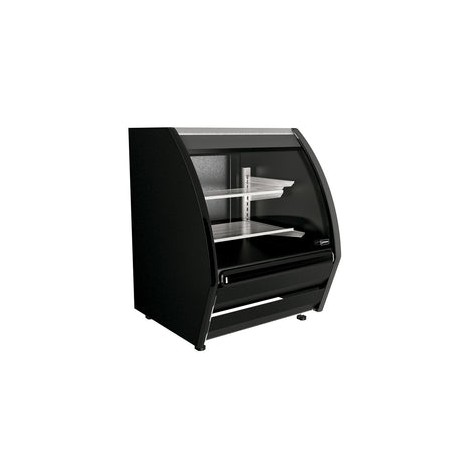 Vitrina Imbera PHS-8 Cremera Blanca o Negra De Cristal Curvo