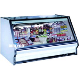 Vitrina Masser RHN-2000C Cristal Recto Puertas De Cristal Parrillas Ajustables