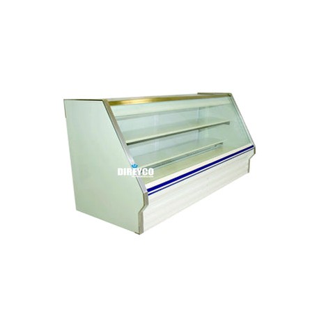 Vitrina Masser RHNL-2000 Cristal Recto Entrepaños De Lamina Pintada