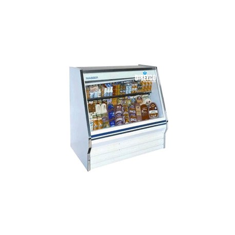 Vitrina Masser RHNLA-1000 Cristal Recto Entrepaños De Acero Inoxidable