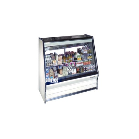 Vitrina Masser RHNL-1000-P Cristal Recto Parrillas Ajustables