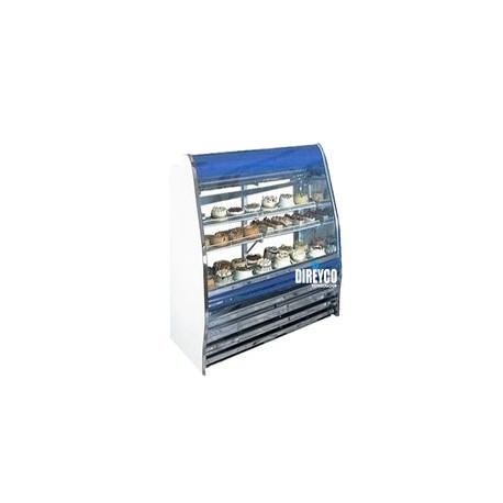 Vitrina Masser RHNVC-1000 Cristal Curvo Retro Parrillas Ajustables
