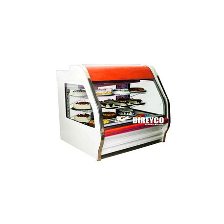 Vitrina Masser RHNVC-1000CC Cristal Doble Curva Parrillas Ajustables