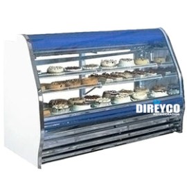 Vitrina Masser RHNVC-2000 Cristal Curvo Retro Parrillas Ajustables