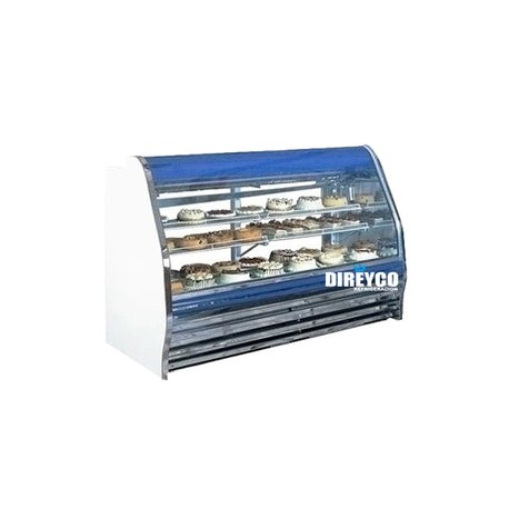 Vitrina Masser RHNVC-2000 Cristal Curvo Retro Parrillas Ajustables