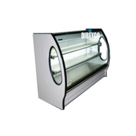 Vitrina Masser RHNVCT-1000-EAIX Cristal Curvo Entrepaños De Acero Inoxidables