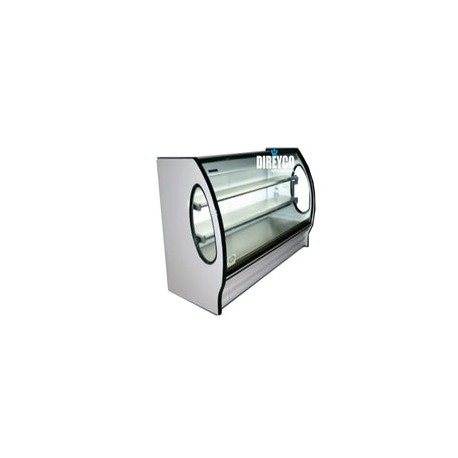 Vitrina Masser RHNVCT-1000-EAIX Cristal Curvo Entrepaños De Acero Inoxidables
