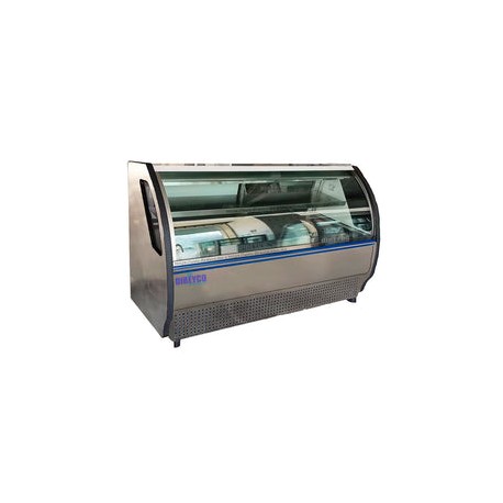 Vitrina Masser RHNVCA-1500-AI Carnicera En Acero Inoxidable