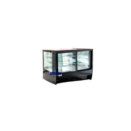 Vitrina Masser RHNVCT-1000-FGCBP Cristal Recto Full Glass CUBO BAJO PLUS Entrepaños De Cristal Iluminados