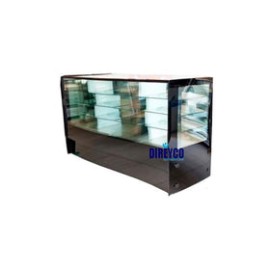 Vitrina Masser RHNVCT-1000-FGCP Cristal Recto Full Glass CUBO PLUS Entrepaños De Cristal Iluminados