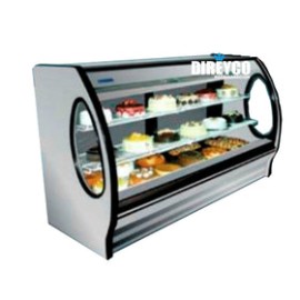 Vitrina Masser RHNVCT-1500-EPAIX Cristal Curvo Parrillas Ajustables