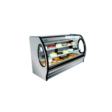 Vitrina Masser RHNVCT-1500-EPAIX Cristal Curvo Parrillas Ajustables