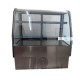 Vitrina Masser RHNVCT-1500-FGR Cristal Curvo Full Glass Entrepaños De Cristal Iluminados