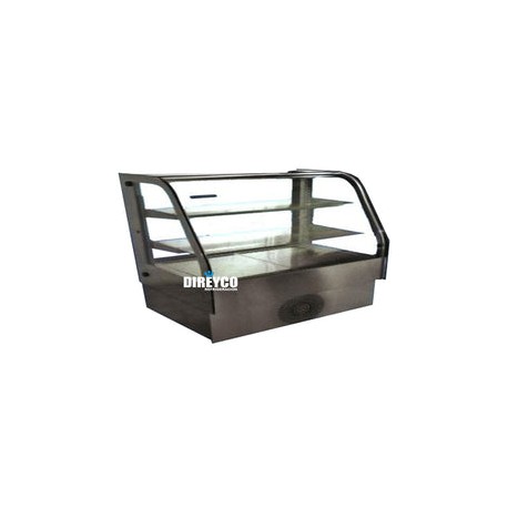 Vitrina Masser RHNVCT-1500-FGD Cristal Doble Curva Full Glass Entrepaños De Cristal Iluminados