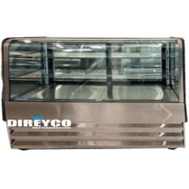 Vitrina Masser RHNVCT-2000-FGC Cristal Curvo Full Glass CUBO Entrepaños De Cristal Iluminados