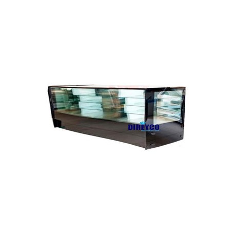 Vitrina Masser RHNVCT-2000-FGCP Cristal Recto Full Glass CUBO PLUS Entrepaños De Cristal Iluminados