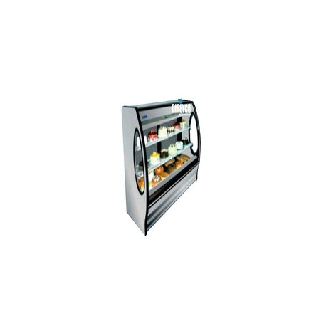 Vitrina Masser RHNVCT-700-EPAIX Cristal Curvo Parrillas Ajustables
