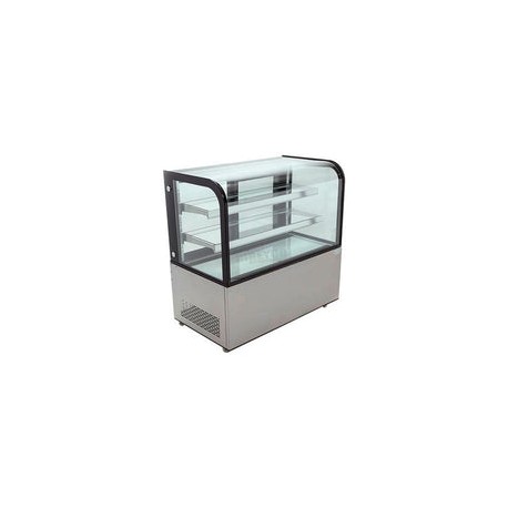 Vitrina Migsa ARC-270Y Exhibidora De Cristal Curvo