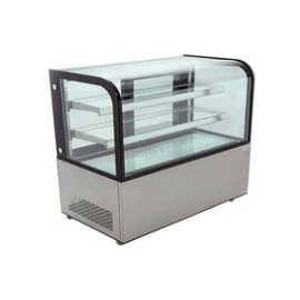 Vitrina Migsa ARC-370Y Exhibidora De Cristal Curvo