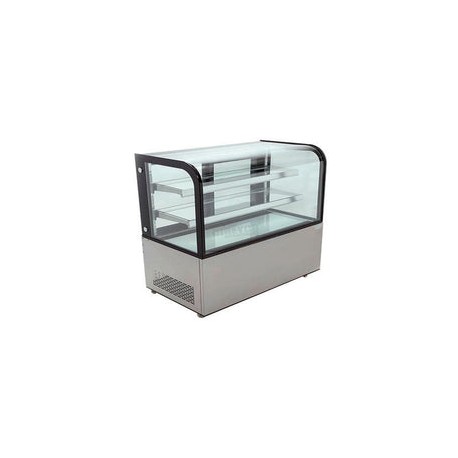 Vitrina Migsa ARC-370Y Exhibidora De Cristal Curvo