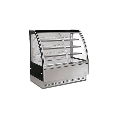 Vitrina Migsa GN-1500Y3 Exhibidora De Puertas Frontales Curvas