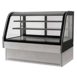 Vitrina Migsa GN-1800C2 Exhibidora De Cristal Curvo