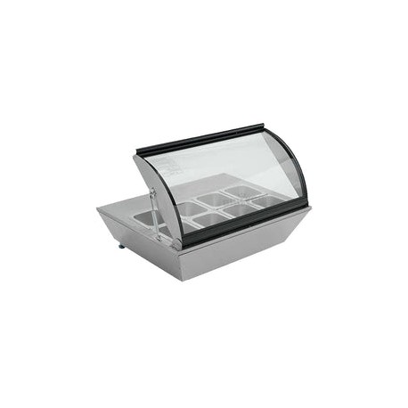 Vitrina Migsa RTW-67L Base Para 8 Insertos Cristal Abatible